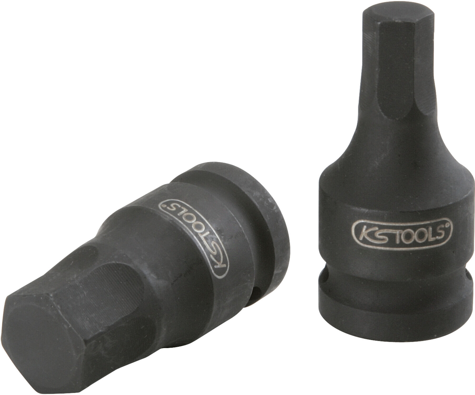 KS Tools 3/8" Kraft-Bit-Stecknuss für Innensechskant-Schrauben, kurz, 8 mm (515.1590)