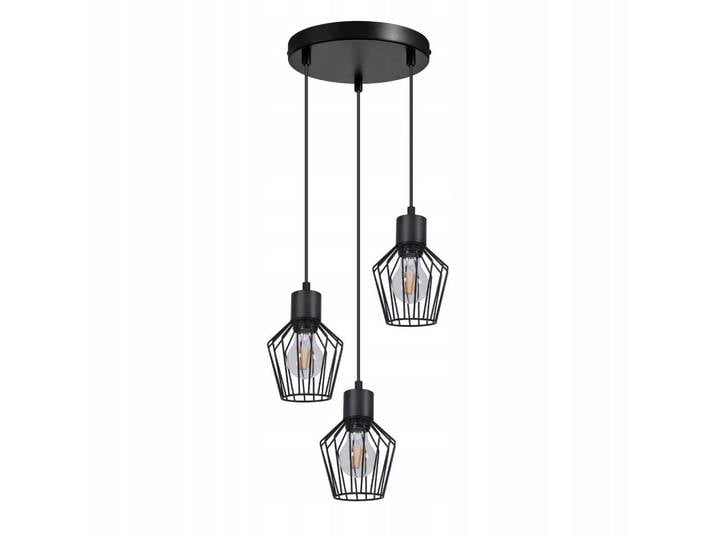 Nettlife Pendelleuchte Ziel 3-flammig 22/22/150 cm, Schwarz, Metall, E27, 22x150x22 cm, Lampen & Leuchten, Innenbeleuchtung, Hängeleuchten, Pendelleuchten