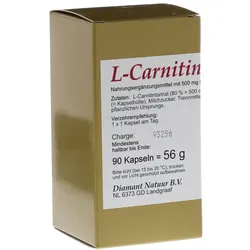 L-carnitin 1x1 pro Tag Kapseln 90 St