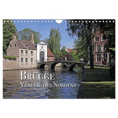 Brügge - Venedig des Nordens (Wandkalender 2027 DIN A4 quer), CALVENDO Monatskalender