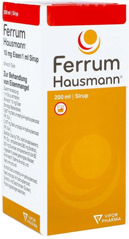 Ferrum Hausmann 50mg Eisen/5ml