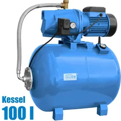 Güde Hauswasserwerk HWW 2100 G - 6000 l/h - Ansaughöhe 8 m - 100L Kessel