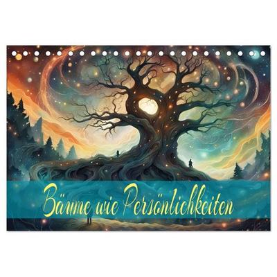 Bäume wie Persönlichkeiten (Tischkalender 2027 DIN A5 quer), CALVENDO Monatskalender