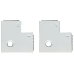 Paulmann Zubehör für MAX LED STRIPE Eckverbinder 90°, 4er-Set, weiß, inkl. 8 Steckverbinder PAUL-70616