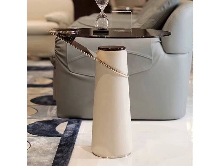 Vintage Remium Table basse esthétique Design élégant Glam Table d'appoint nordique moderne luxe Table basse meubles de maison ﻿