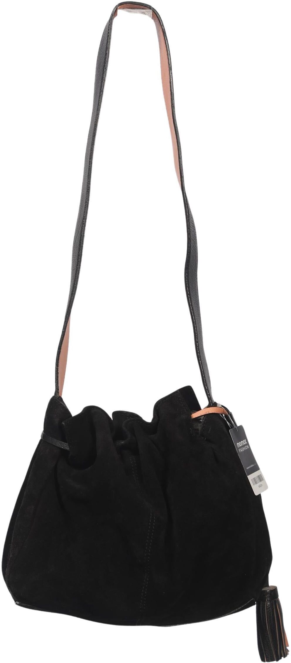 Zara Damen Handtasche gross Leder, Schwarz, Leder - Second Hand