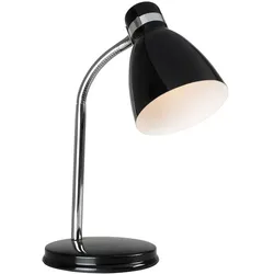 Nordlux Tischleuchte CYCLONE, E14, IP20, Flexarm, schwarz NORD-73065003