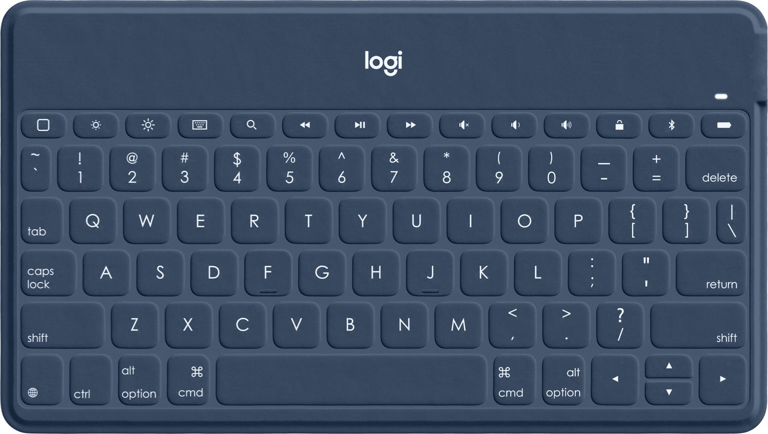 Logitech Keys-To-Go Bluetooth Toetsenbord AZERTY Frans Klassiek Blauw