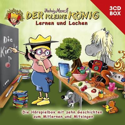 Der kleine König 3-CD Hörspielbox Vol. 4 - Lernen und Lachen - Hedwig Munck, CD, 0602445414130