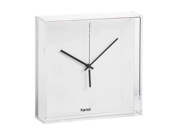 KARTELL horloge murale TIC&TAC (Blanc - PMMA transparent et ABS coloré)