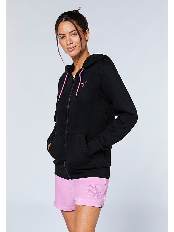 Chiemsee Sweatjacke in Schwarz - XL