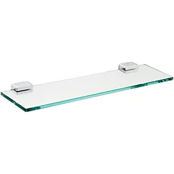 emco system 2 Ablage, klares Kristallglas, 500x100mm, chrom, 351000150