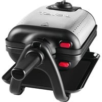 King Size Waffeleisen WM756D schwarz/silber, 1.200 Watt