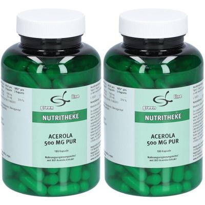 Acerola 500Mg PUR Bio x2 2x180 St Kapseln
