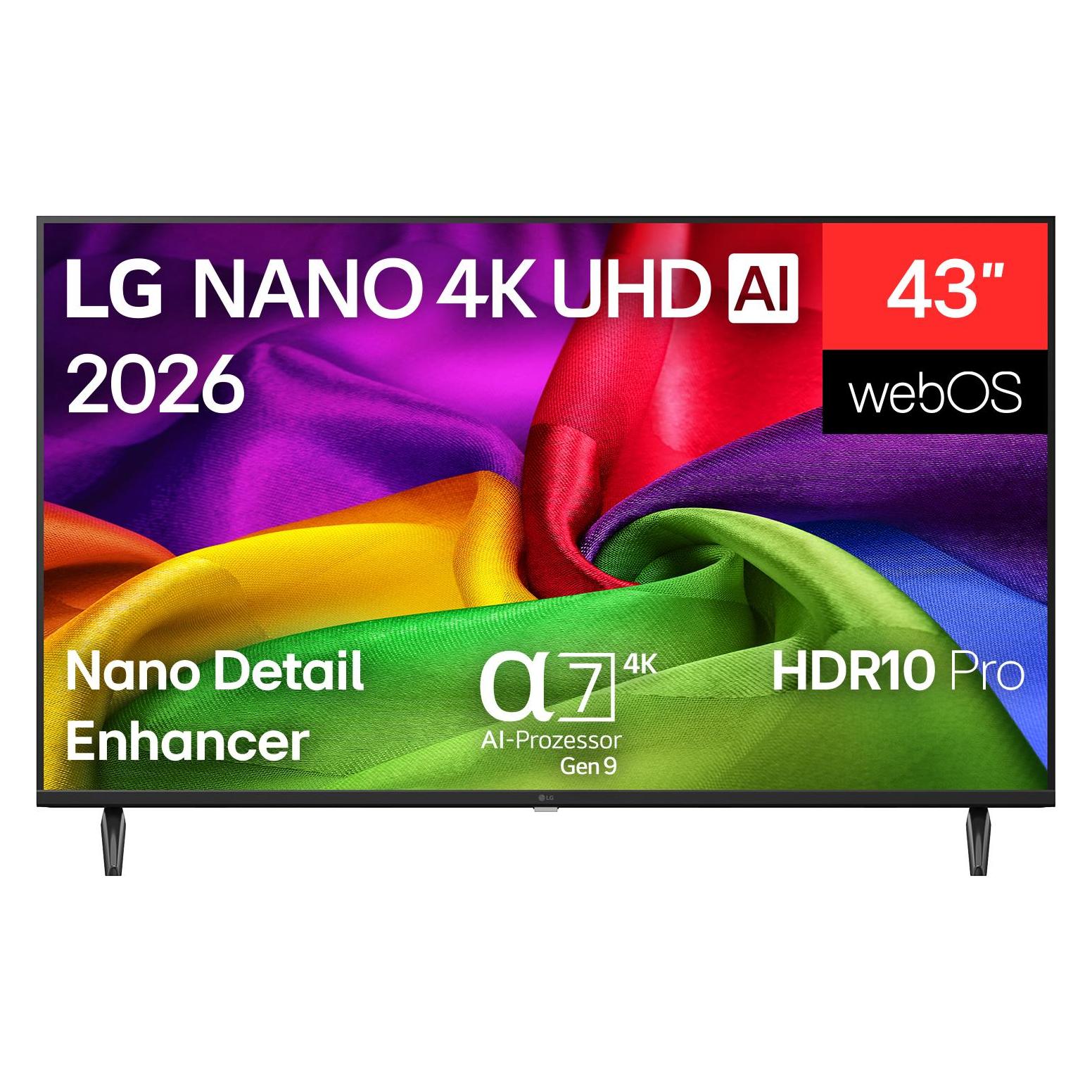 LG 43NU800B6LC (43", NU800B, LED, 4K, 2026) (43NU800B6LC.AEEQ)