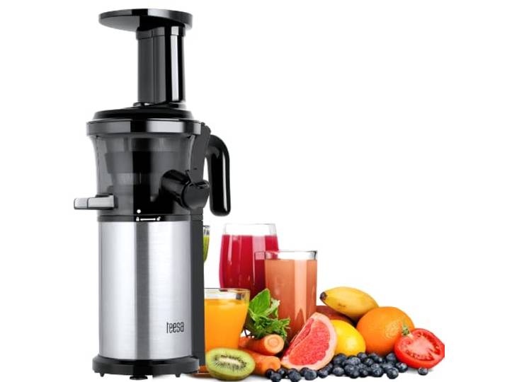 Teesa TSA3228 Slow Juicer Extracteur de jus Noir