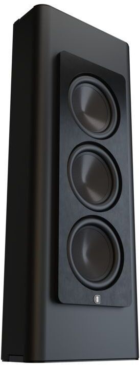 Perlisten Audio D3is In-Wall, On-Wall subwoofer Svart