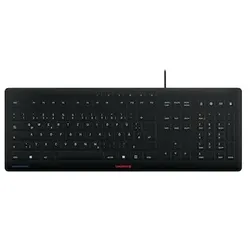 CHERRY STREAM PROTECT USB-A Tastatur, schwarz