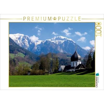 CALVENDO Puzzle Ein Motiv aus dem Kalender Wandern am Königssee | 1000 Teile Lege-Größe 64 × 48 cm Foto-Puzzle für glückliche Stunden