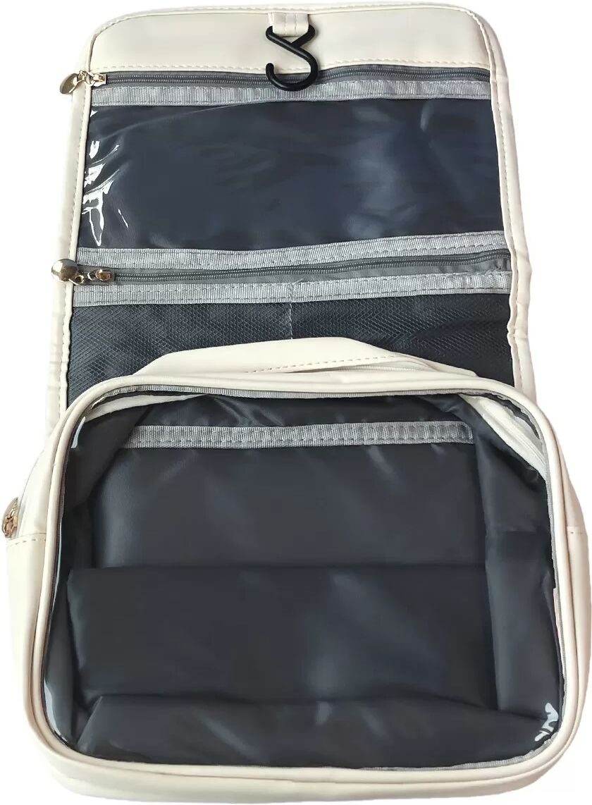 INF Trousse de toilette suspendue pour le voyage Beige