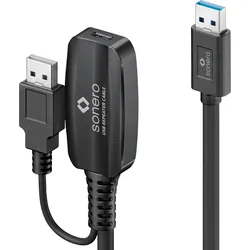 SON-XU3030-100 - USB 5 Gb/s, Verlängerungskabel, USB-A > USB-C, 10,0m