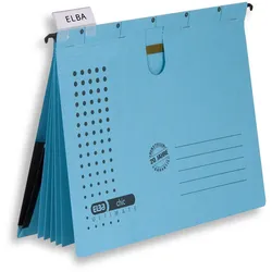 ELBA chic Ultimate Personalhefter kaufmännische Heftung DIN A4 blau