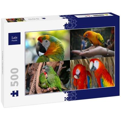 Lais Puzzle Collage Papageien 500 Teile