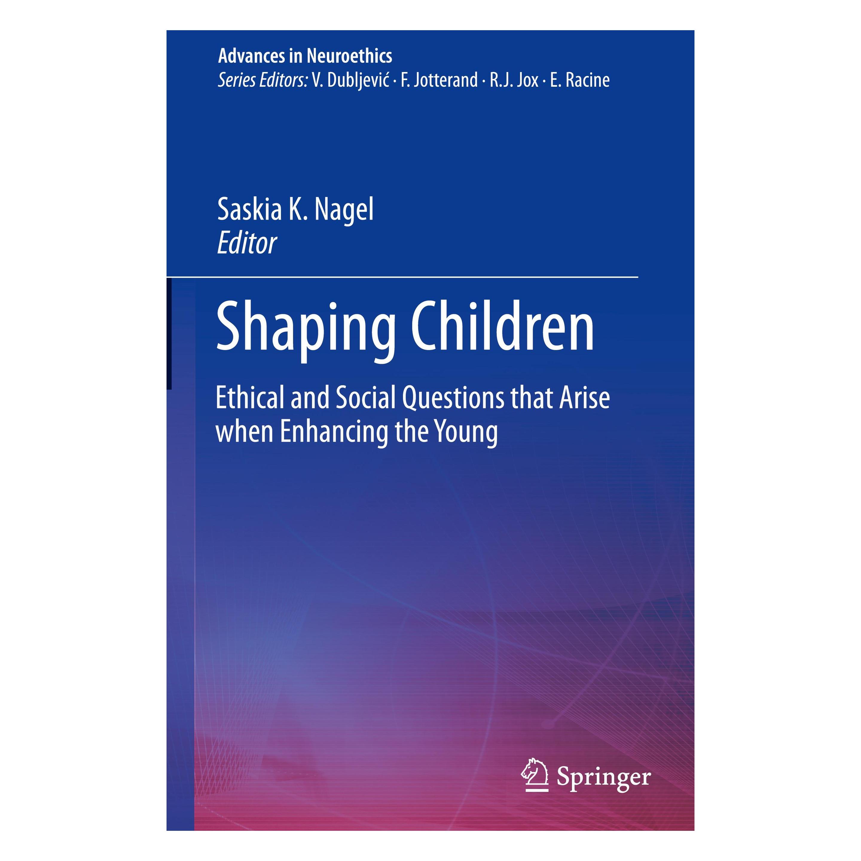 Springer Shaping Children (Englisch, Hardcover, Saskia K. Nagel) (9783030106768)