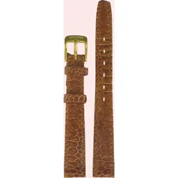 Certina - Leder Aska Lederband Braun 12/10mm C600006843 - braun,genarbt,kalb