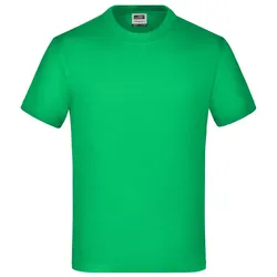 Kinder T-Shirt Basic-T "JN019" - L - fern-green