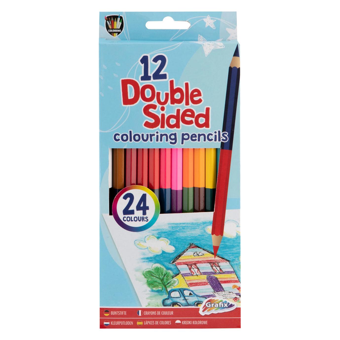 Grafix Buntstifte doppelseitig, 12 Stk. (12x) (043.150027)