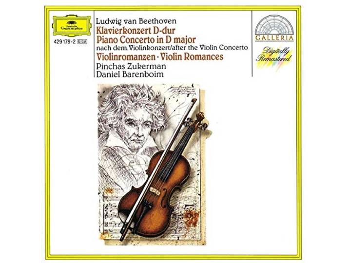 Klavierkonzert D-Dur(Violine)Violinromanzen 1,2