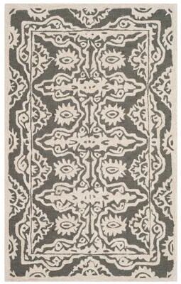 SAFAVIEH Handmade Bella Zena Modern Floral Wool Rug