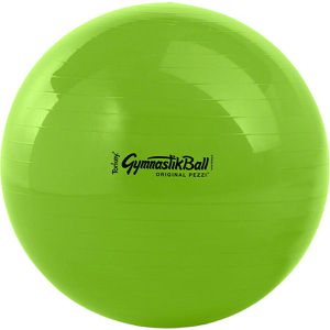 PEZZI PEZZI Gymnastikball Standard  ball, Ø 65 cm, limone, belastbar bis 400 kg