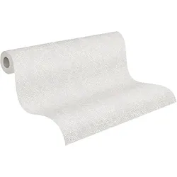 A.S. Création, Tapete, Vliestapete 1453-14 Meistervlies ProProtect Gewebestruktur wei (25 cm)