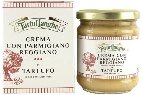 Tartuflanghe Crema de parmesano reggiano con trufa .