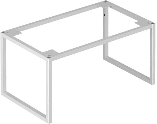 Keuco X-Line Bodengestell 33198290007 46x25,5x36cm, Dekor inox seidenmatt, Glas inox satiniert