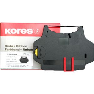 Kores Farbband G188CFS, Gr 188c, geeignet für Triumph-Adler Schreibmaschinen, schwarz
