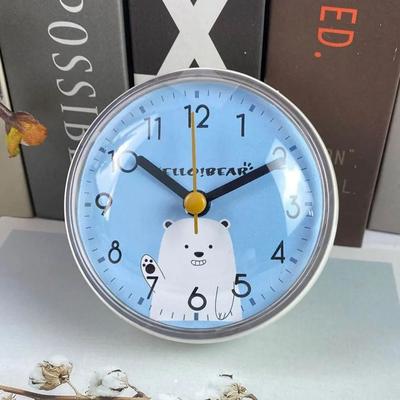 Uplift Picks Waterproof Suction Clock Mini Bathroom Wall Clock Anti Fog Shower Timer c