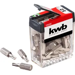kwb 25 Schraube. Bits S2 1/4" T20 120295