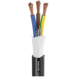 Sommer Cable 700-0241-0325AQ Installationskabel 3 x 2.50 mm2 Schwarz Meterware (100 m, 2.50 mm2), Lautsprecherkabel, Schwarz