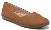 Women's Notorious Flat by LifeStride in Tan Fabric (Size 7 M)