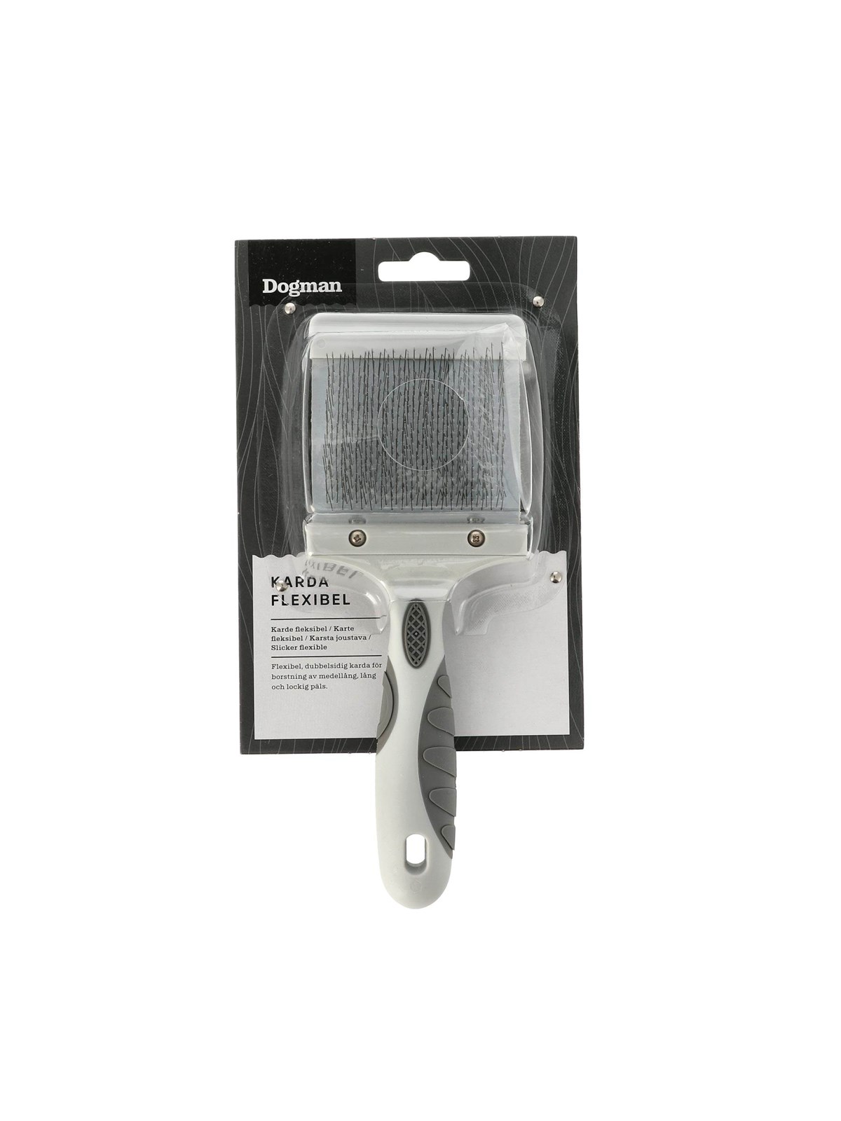 Dogman Flexible Double Sided Slicker Brush 20cm