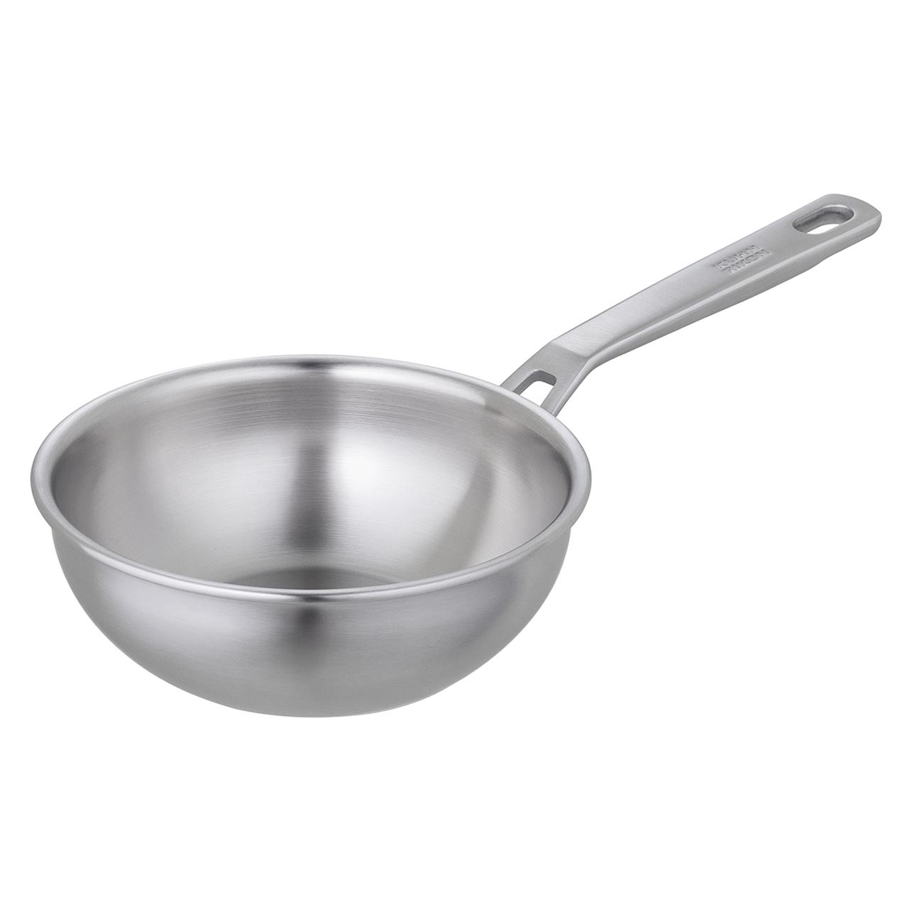 Kuhn Rikon Culinary Fiveply Sauteuse (Kochtopf, Aluminium, Edelstahl, 16 x 8.70 cm) (37885)