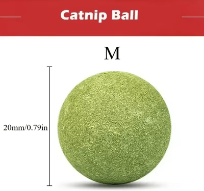 Inspire Curations PurePurr Natural Catnip Lick Ball Set 20mm 0.79inch 5pcs