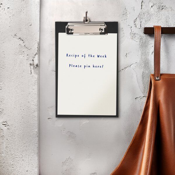 Wera Clipboard, A5, Sort
