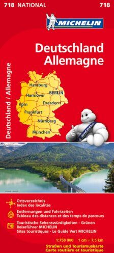 Deutschland (Michelin Nationalkarte) - Preis vom 18.10.2026 19:22:15 h