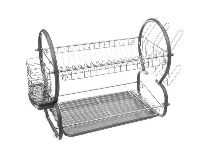 5five Simply Smart Besteckkorb 52/26/39 cm, Grau, Metall, 26x39x52 cm, Küchenzubehör, Küchenhelfer, Küchenutensilien