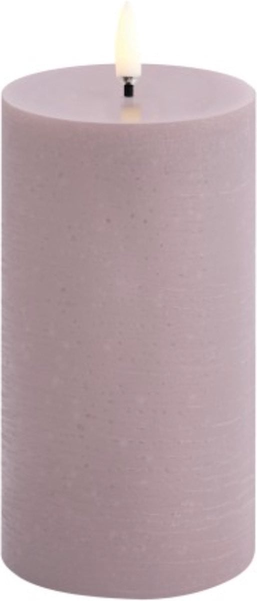 Uyuni Led-kaars Rustic Light Lavender 7,8 x 15 cm