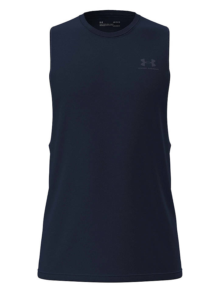 Under Armour Funktionstop in Dunkelblau - S